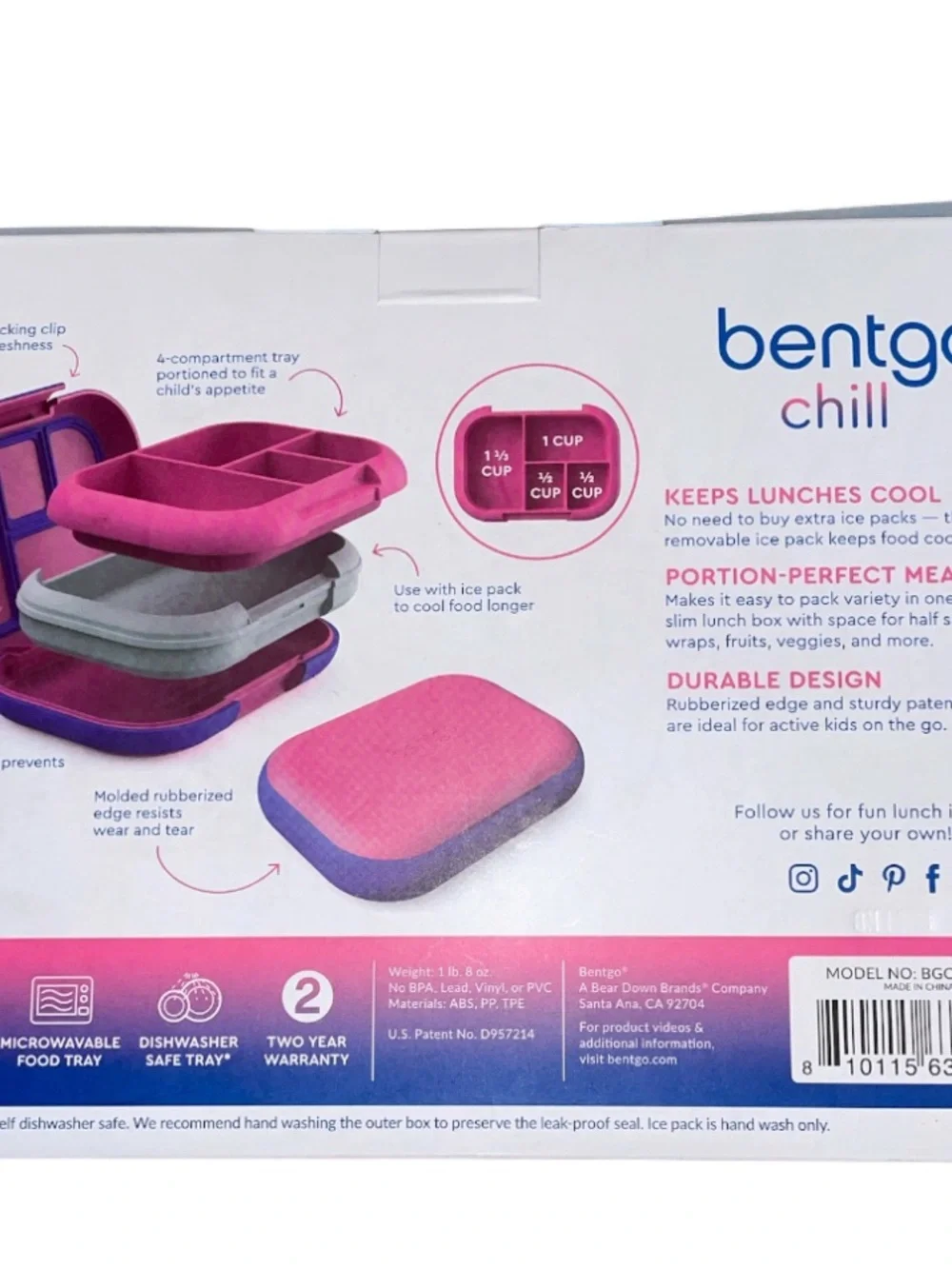 Bentgo Chill Kids Lunch Box